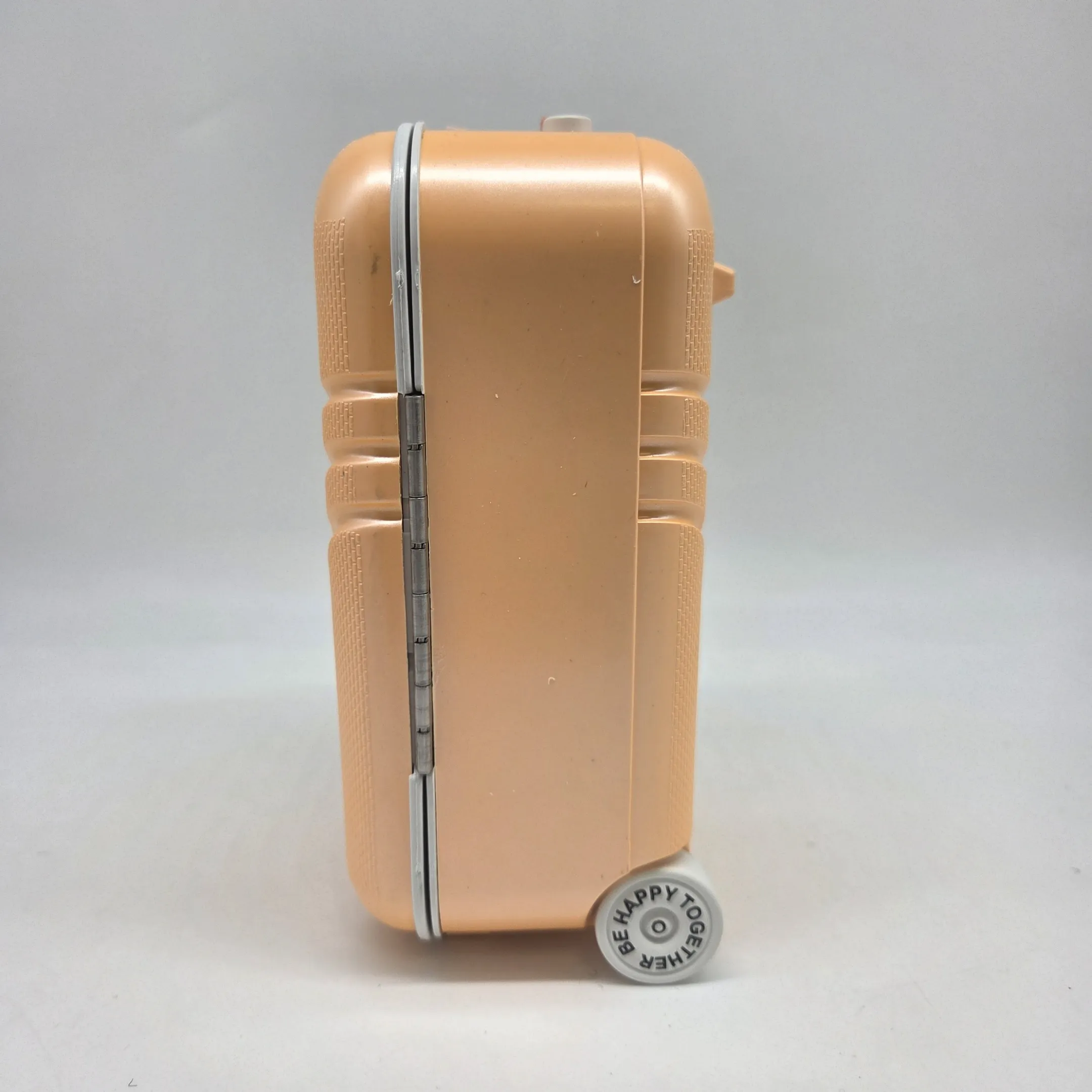 Чемодан-копилка пластик  17*11,5*8,2см цв.оранжевый Ч-051 для кукол | 4