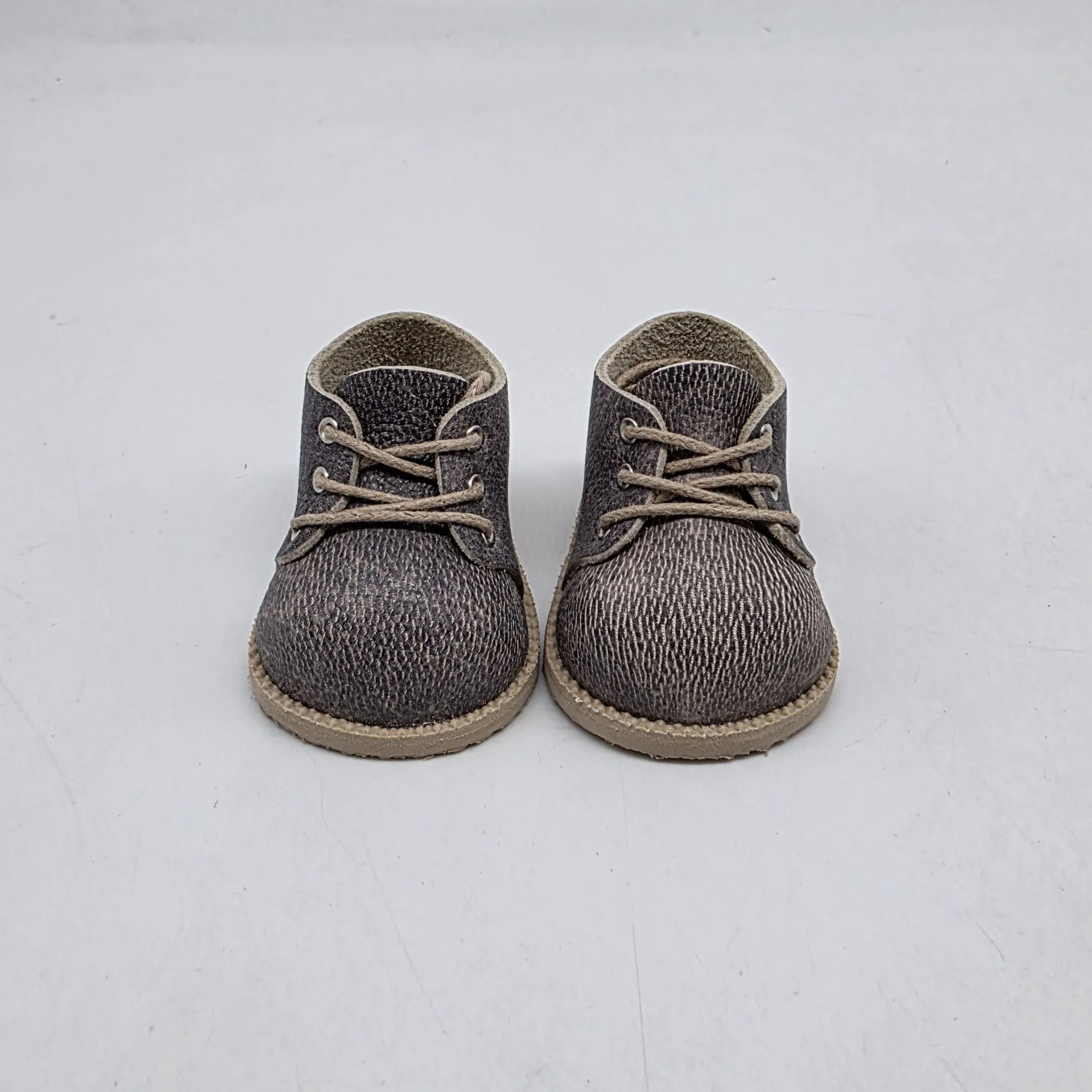 Ботиночки Б-133 натур.кожа цв.св.коричневый (39) 5,5см для кукол | 4