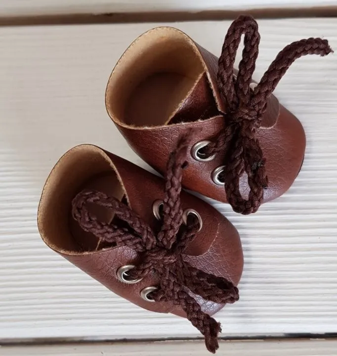 Ботиночки 5,5 см коричневые Б-10  для кукол