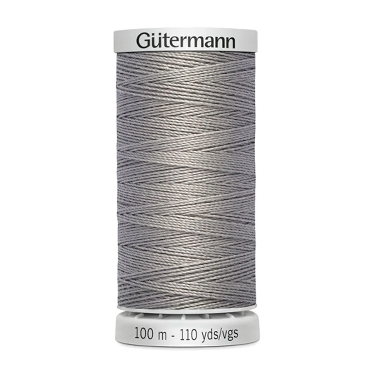 Нить Gutermann супер-крепкая (Extra Strong) M 782 100%п/э цв.пепельно-серый (040) 100м 724033 для кукол | 1