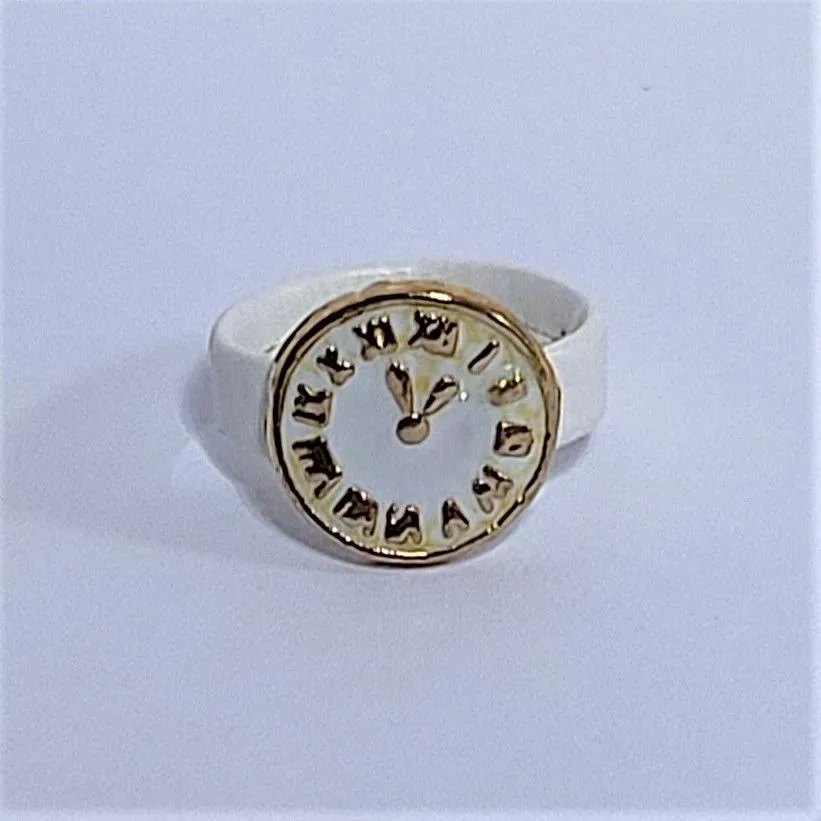 Часы для Блайз 7мм цв.белый ЧБ-07 для кукол | 1