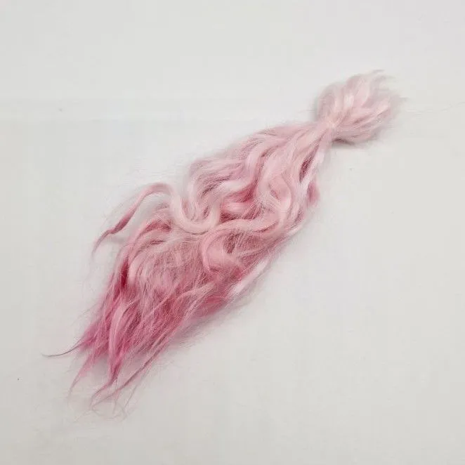 Пряди козочки 15гр цв.розовый ПР-05 для кукол