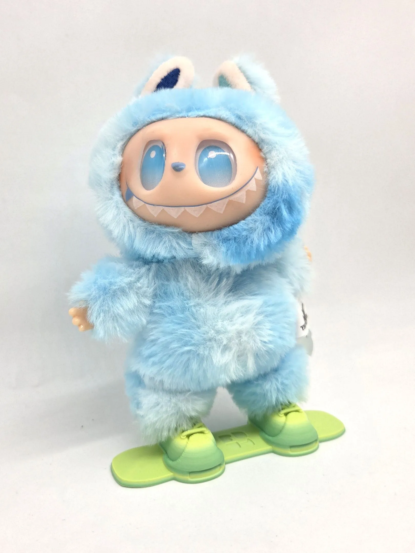 Сноуборд для кукол (Лабубу 17см) цв.салатовый (03) 11,5*4см 281 для кукол | 4