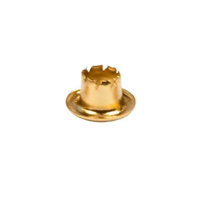 Блочки Micron EFN-04 внутр.d-4мм внешн.d-8мм цв.золото 10 штук для кукол