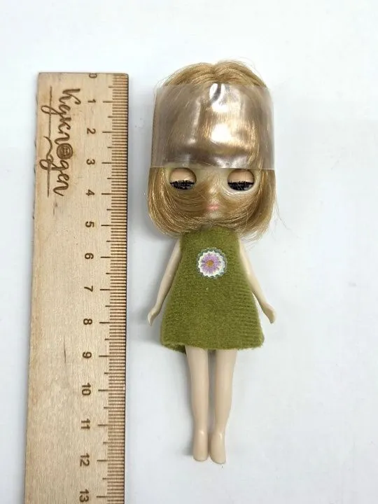 Мини Блайз волосы розоватые для кукол