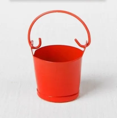 Ведерко 3,5*3,5*3см цв.красный 3286045 для кукол