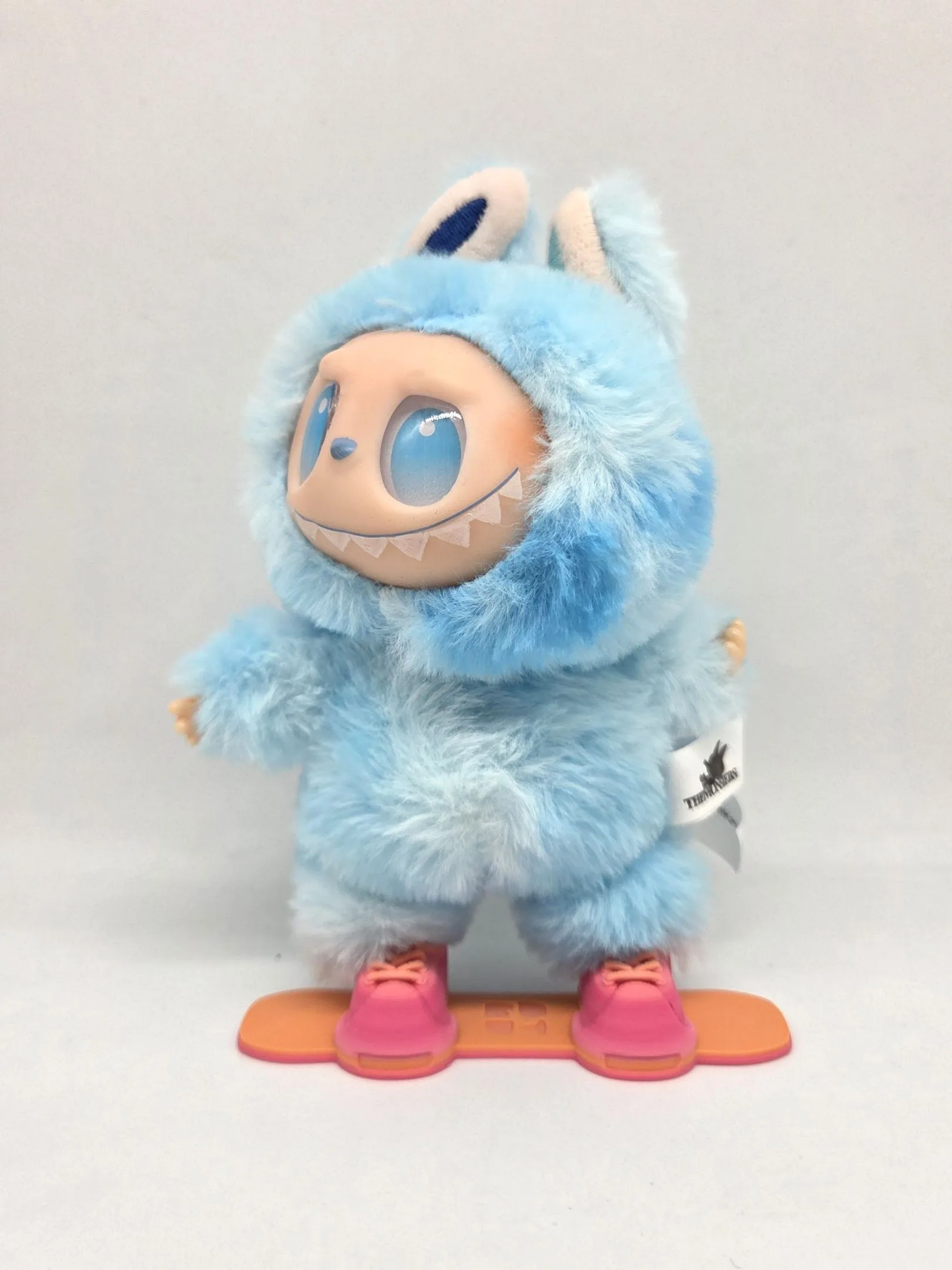 Сноуборд для кукол (Лабубу 17см) цв.оранжево-розовый (07) 11,5*4см 281 для кукол | 5