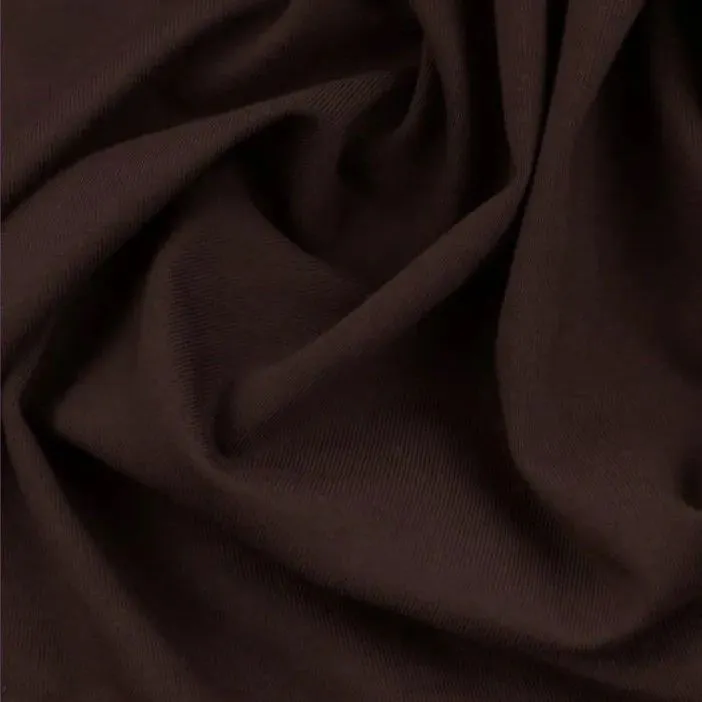 Кулирная гладь цв.тёмный шоколад 48*50см 27591 для кукол