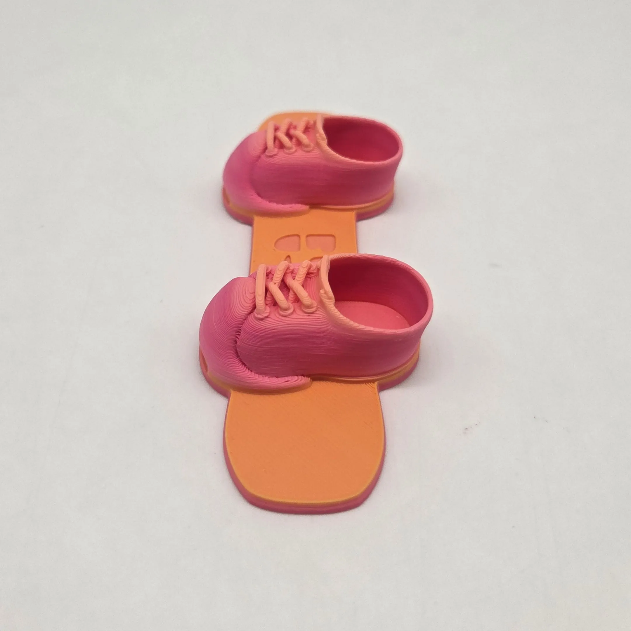 Сноуборд для кукол (Лабубу 17см) цв.оранжево-розовый (07) 11,5*4см 281 для кукол | 3