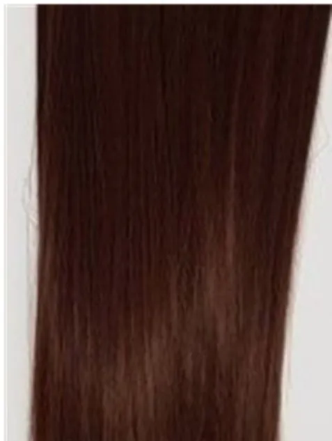 Трессы Т-01 прямые цв.каштан 25см для кукол | 2