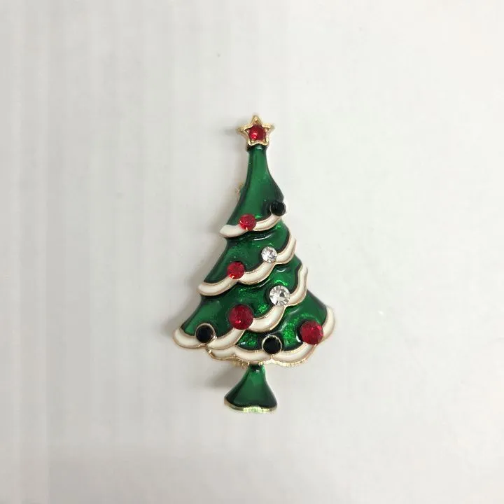 Брошь Ёлка 4,5*2,8см 27846 для кукол