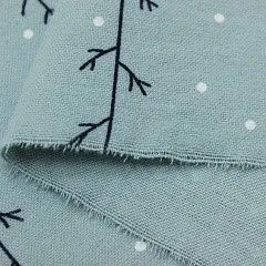 Теплый хлопок Зимнее очарование цв.голубой мох 49*50cм 4959 для кукол Теплый хлопок Зимнее очарование цв.голубой мох 49*50cм 4959 для кукол | 1