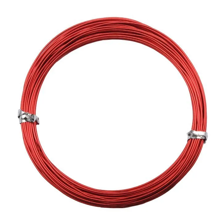 Проволока для рукоделия "Astra&Craft" алюминий d=1мм 10м цв.23красный 7701209 для кукол