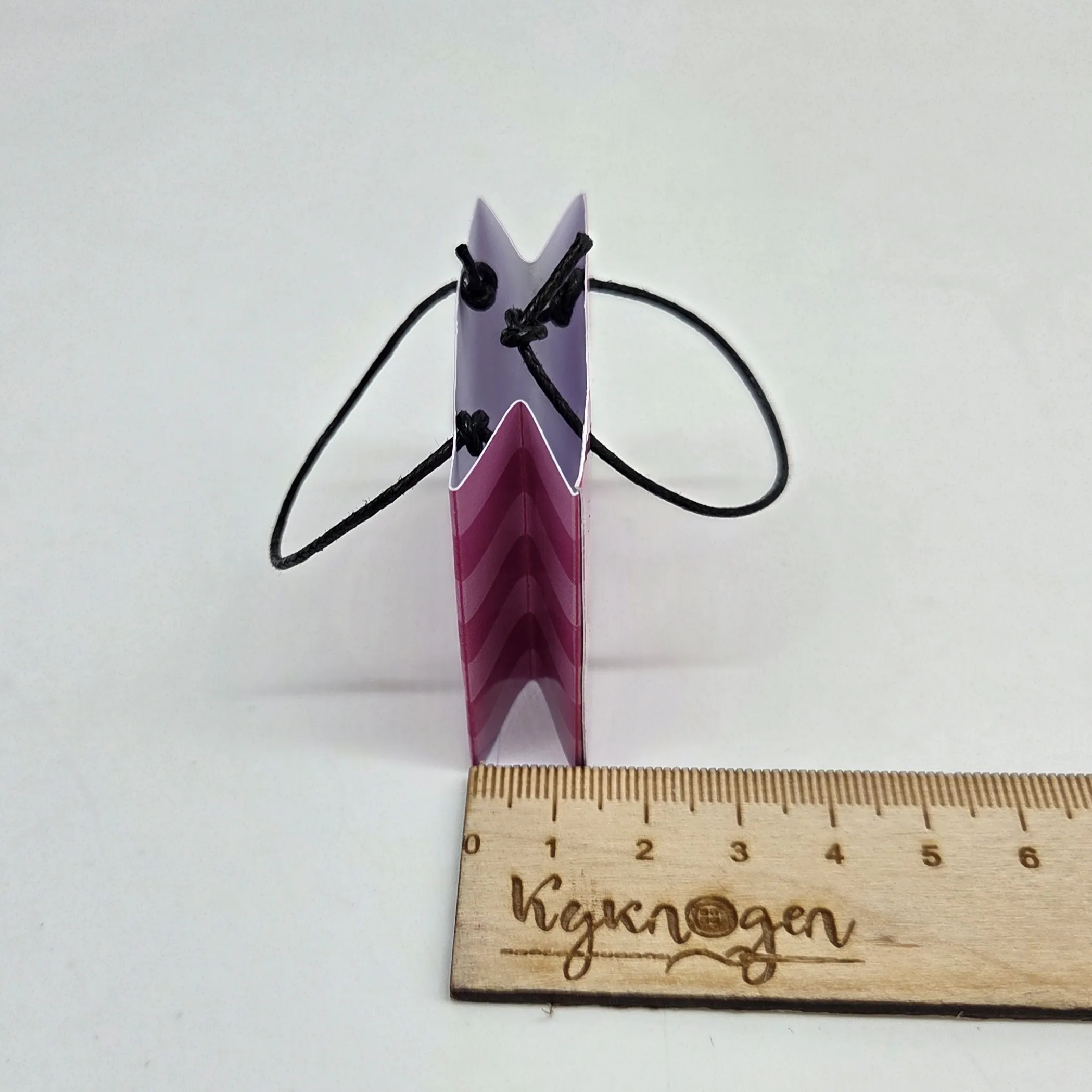 Миниатюрный пакет с логотипом Victoria secret цв.розовый для кукол | 3