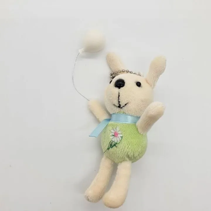 Воздушный шар миниатюра 2см цв.белый для кукол