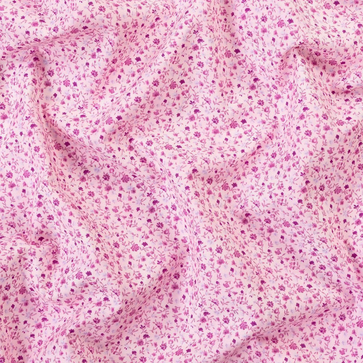 Ткань хлопковая 4517 цв.розовый (504) 50*55см для кукол | 4