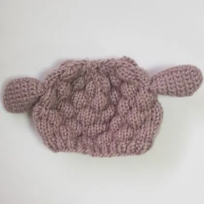 Шапочка-овечка Ш-74 цв.дымка для кукол | 1