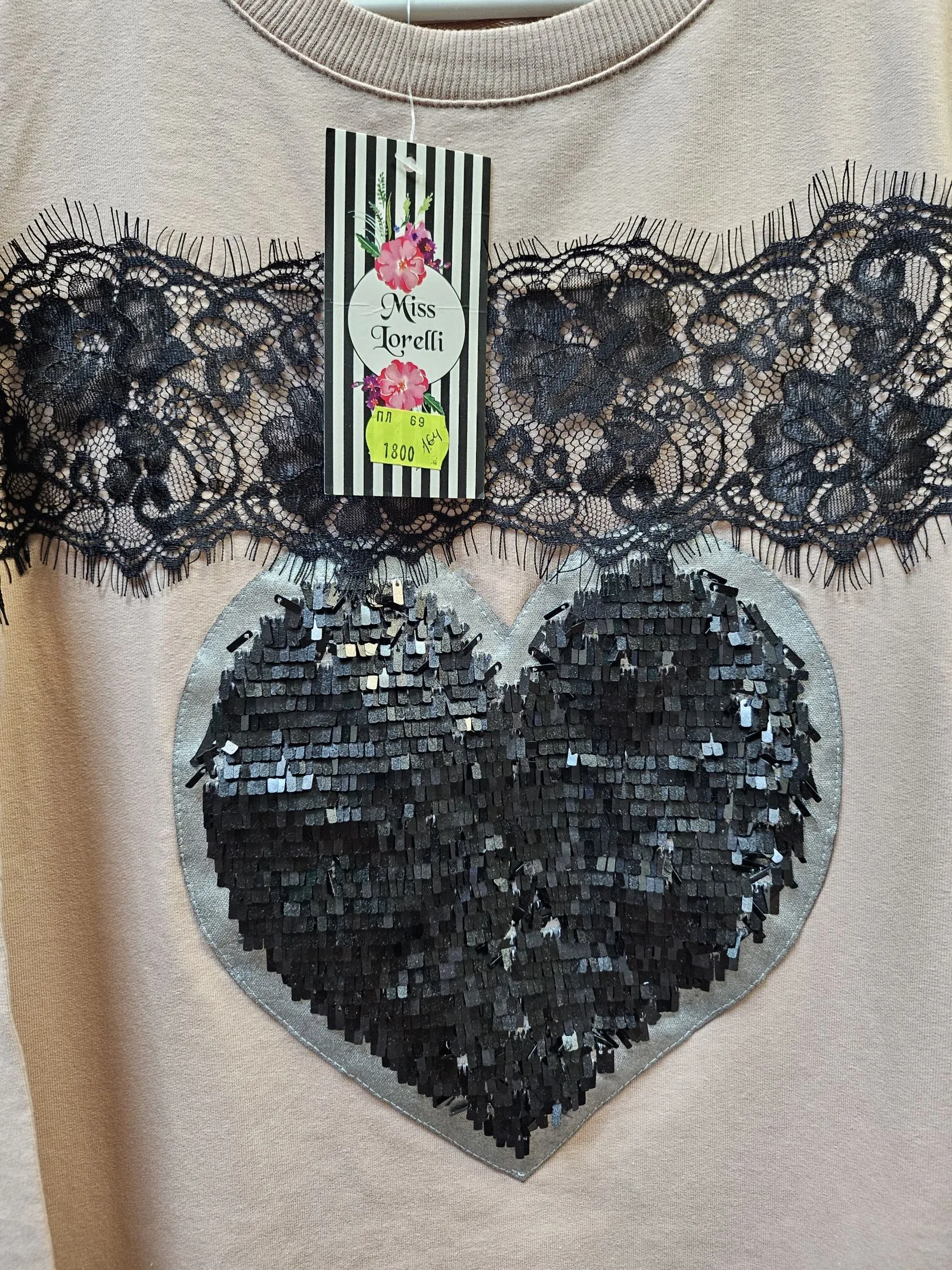 Платье трикотажное для девочки цв.розовый рост 164 ПЛ-69 брак для кукол | 4