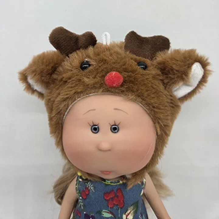 Шапочка плюшевая для кукол Олень обхват 23см 278-08 для кукол