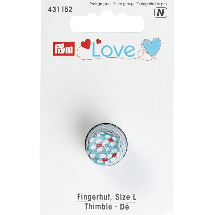 Наперсток "LOVE" PRYM р-р L 431152 для кукол