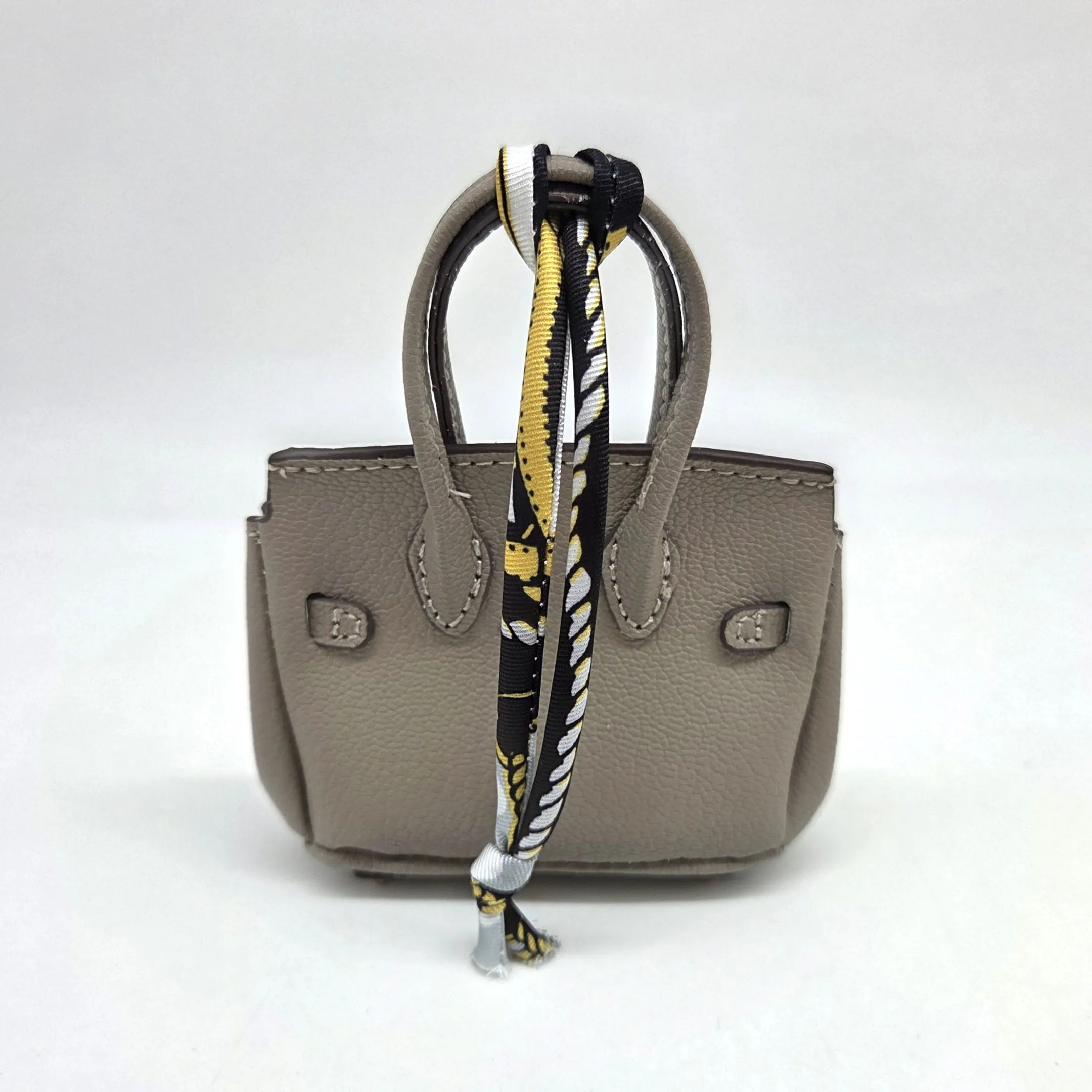 Сумка 7*7,5*3см цв.бежево-серый (10) С-156 для кукол | 4