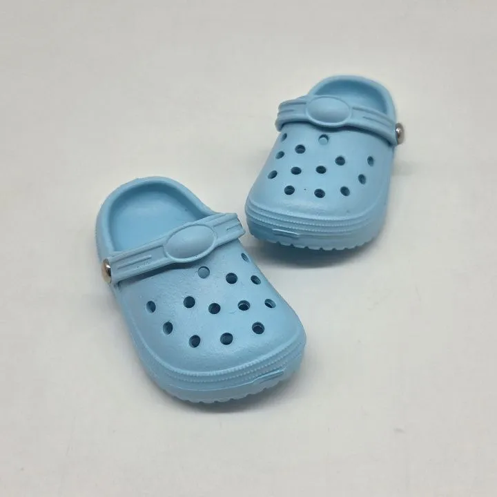 Кроксы 8,3см цв.голубой (05) К-187 для кукол