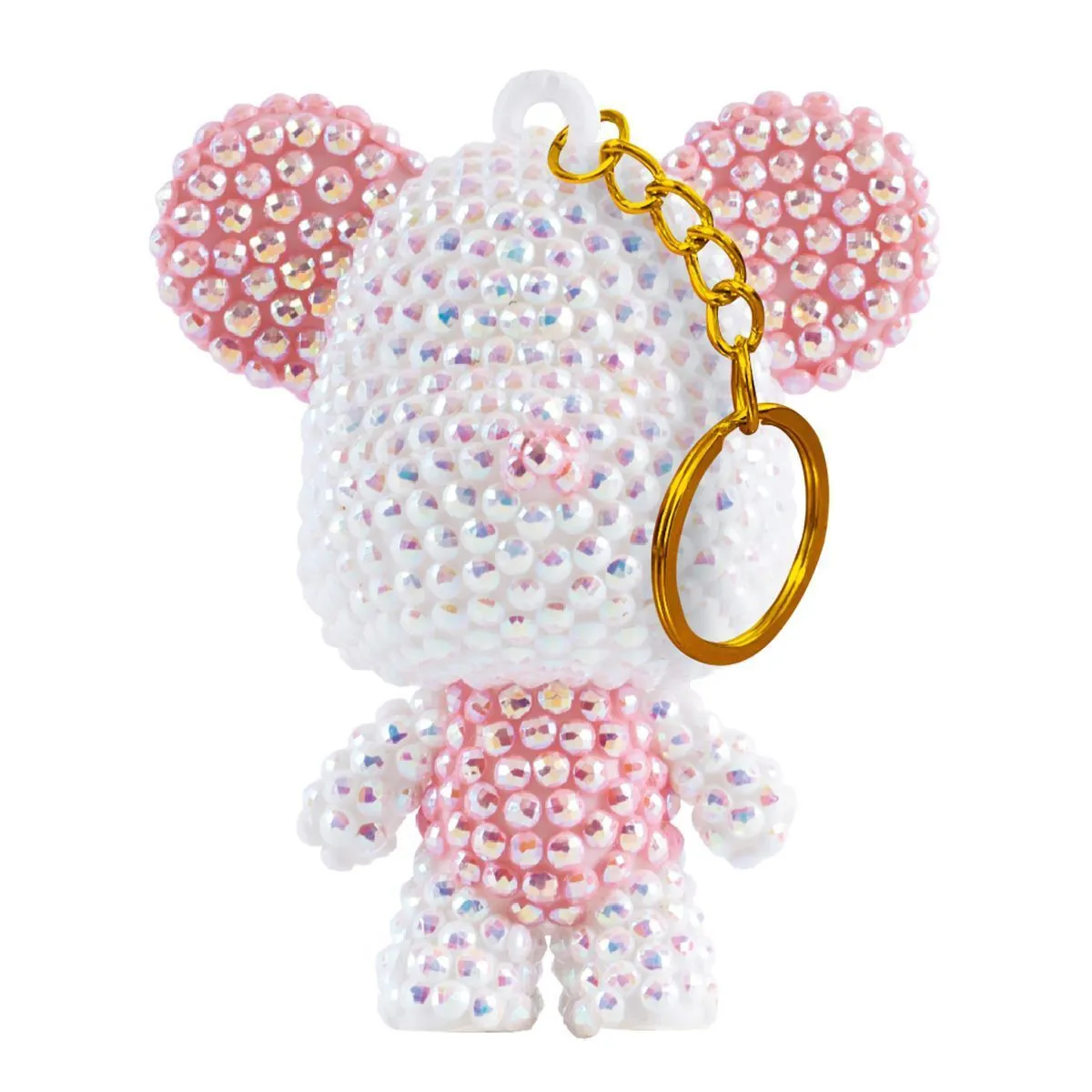 Набор для творчества Кристальная (алмазная) мозаика Фрея ALVF-003 брелок Белый мишка 5,5*6,5см для кукол | 1