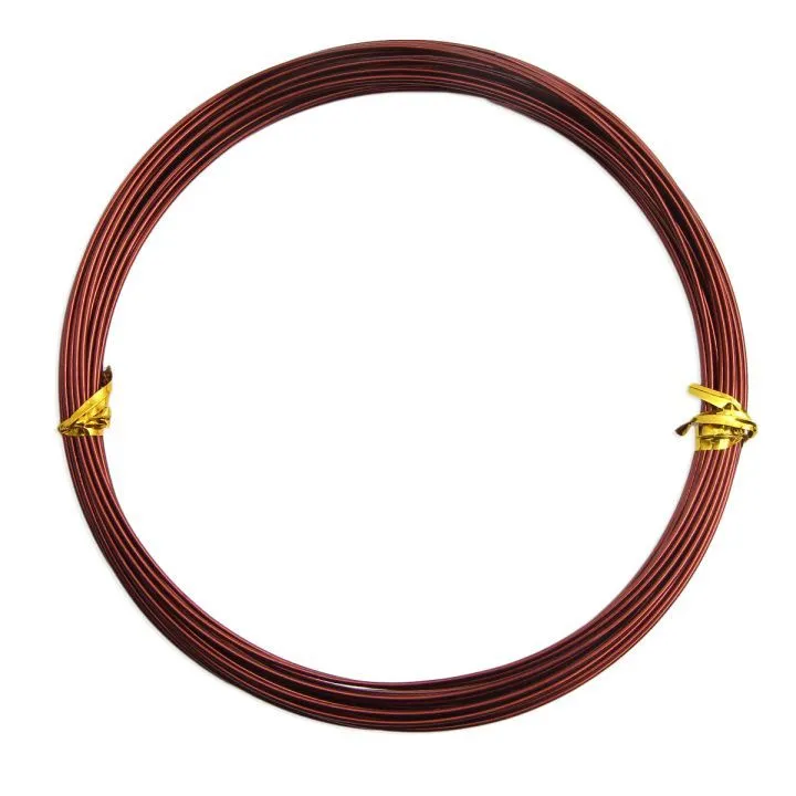 Проволока для рукоделия "Astra&Craft" алюминий d=1мм 10м цв.18коричневый 7701209 для кукол