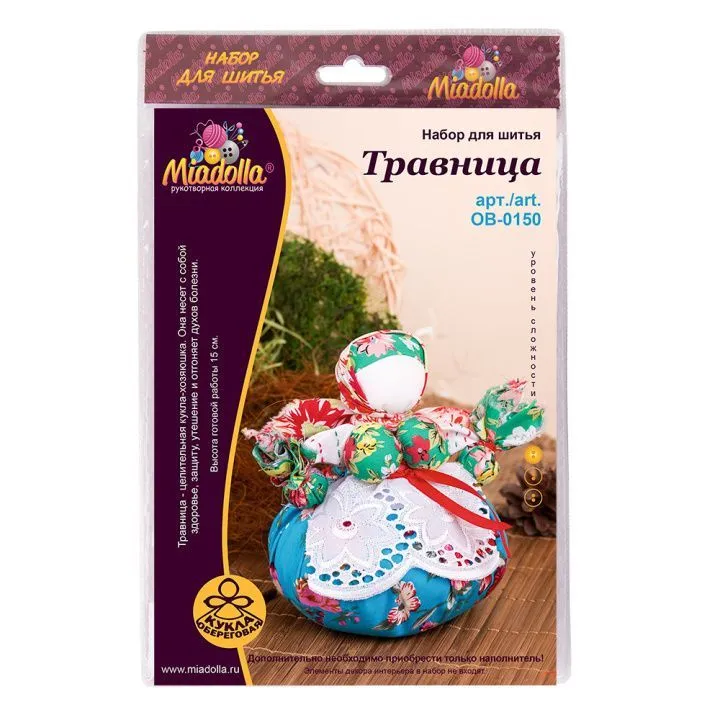 Набор для шитья "Miadolla" OB-0150 Травница для кукол