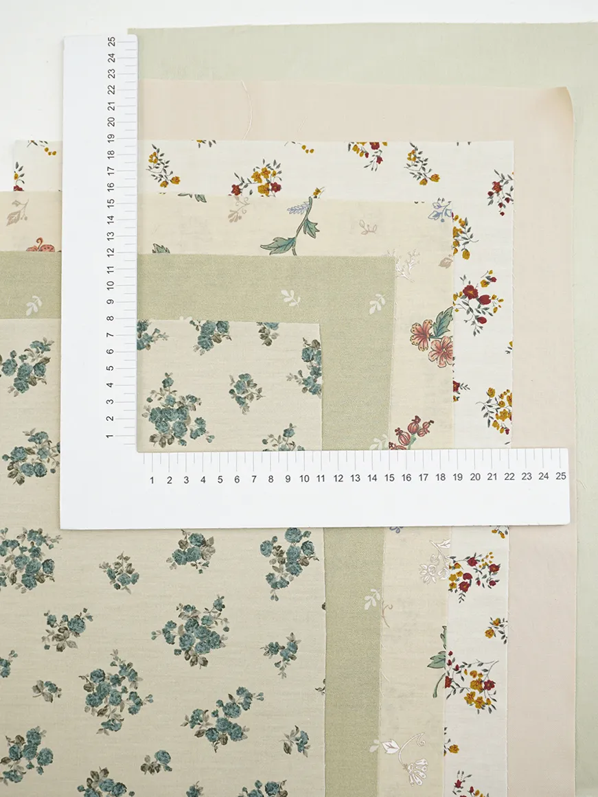 Набор ткани Сатин №4 "Вэнди" 45*30см 6шт. 27791 для кукол | 2