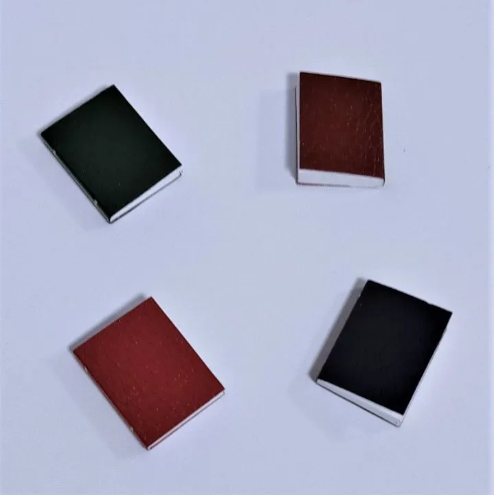 Блокнот 2*1,5см цв.МИКС для кукол