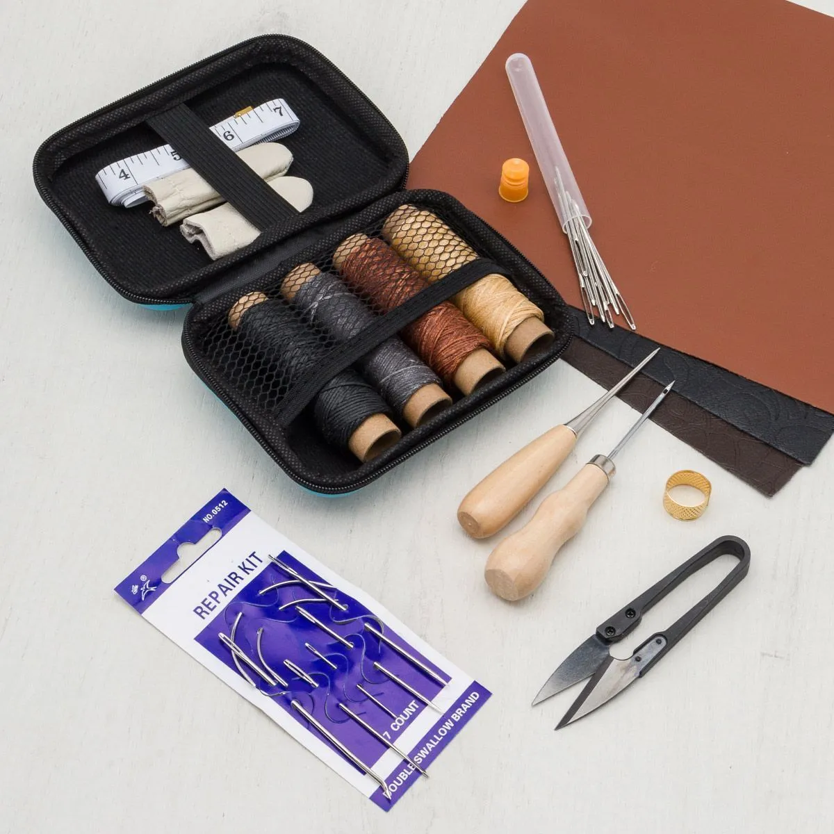 Набор инструментов кожевника 13 предметов 7738961 для кукол | 3