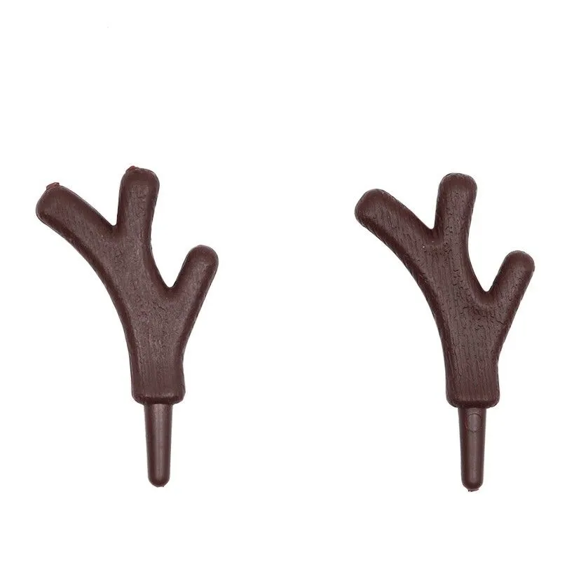 Оленьи рожки 3,2*2,5см пластик цв.коричневый 28891 для кукол | 1