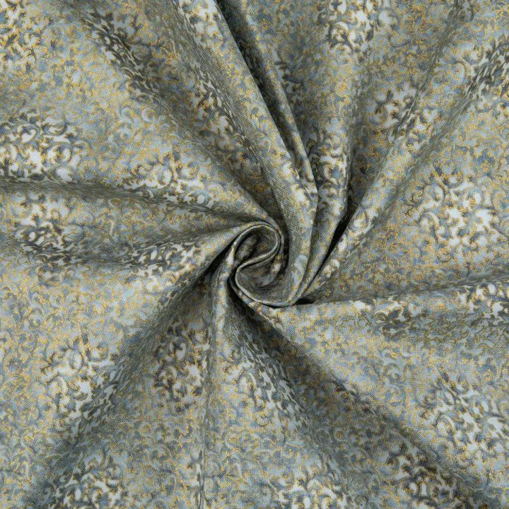 Ткань хлопковая PEPPY FUSIONS 11 METALLIC 50*55см EYJM-6644-186 SILVER для кукол