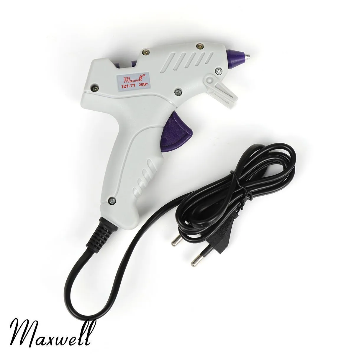 Клеевой пистолет Maxwell Premium  ∅ 7,2мм 121-71 для кукол | 2