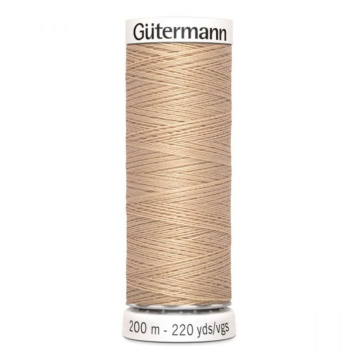 Нить Gutermann Sew-all 100%п/э цв.кэмел (170) 200м 748277 для кукол