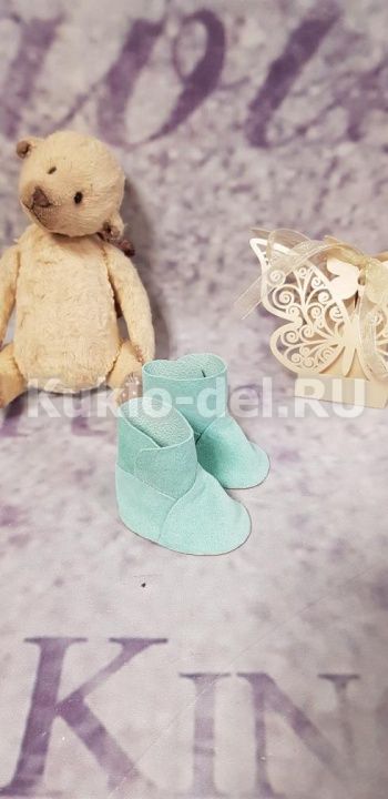 Сапожки 77  мята ( 606 ) для кукол