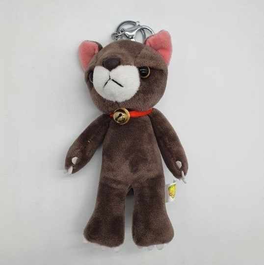 Кот цв.коричневый 16см 635 для кукол