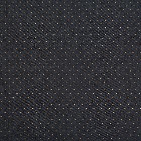 Ткань джинсовая Точка цв.черный/золото (2) 48*46см 18111-29.2 для кукол