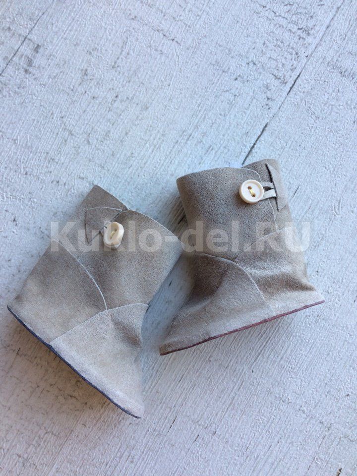 Сапожки 77 орех 5,5 см для кукол
