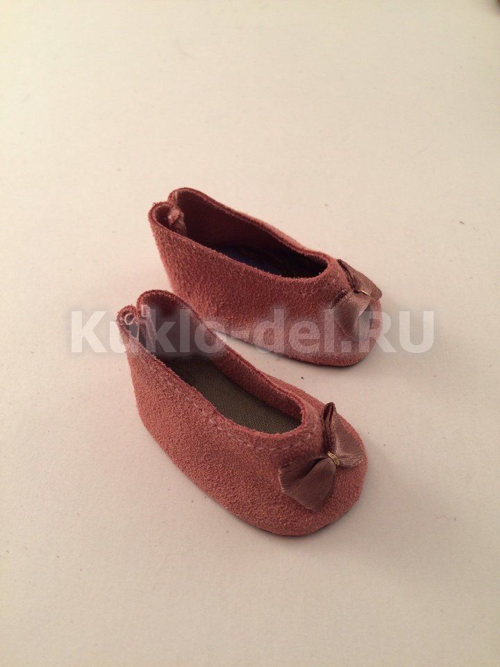 Балетки 63 античная роза 5 см для кукол
