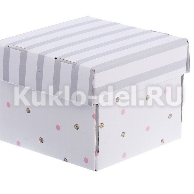 Коробка Горох 15*15*12см 2870903 для кукол | 1