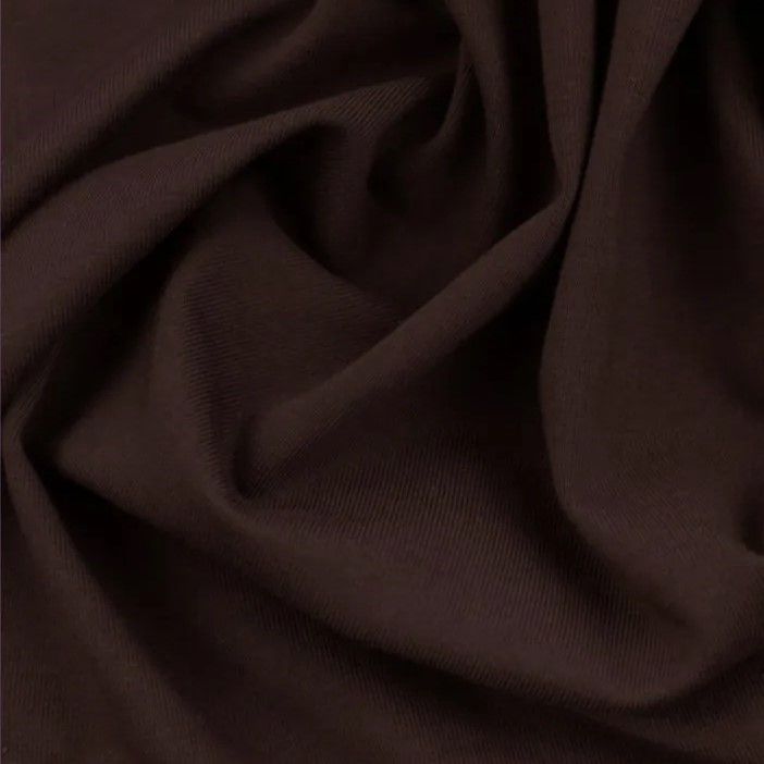 Кулирная гладь цв.горький шоколад 48*50см 27591 для кукол