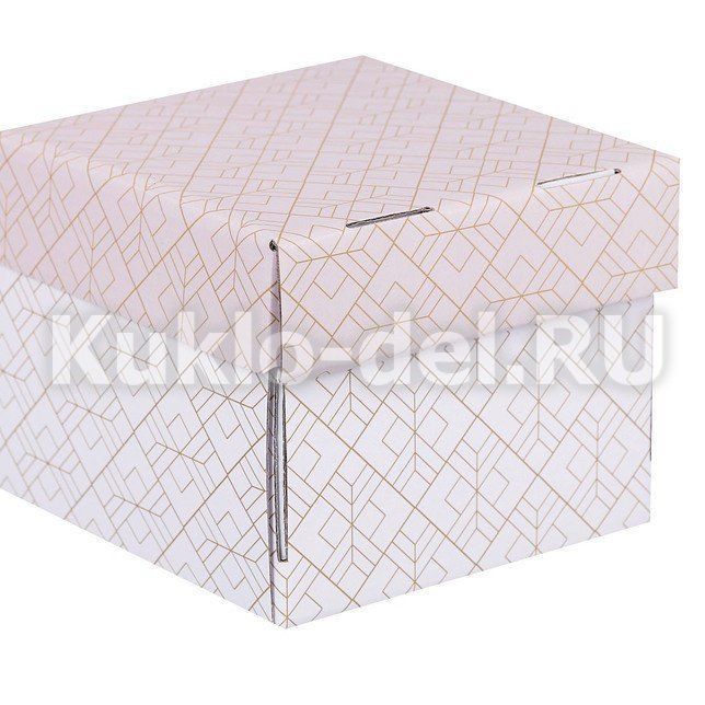 Коробка геометрия 15*15*12см 2870905 для кукол