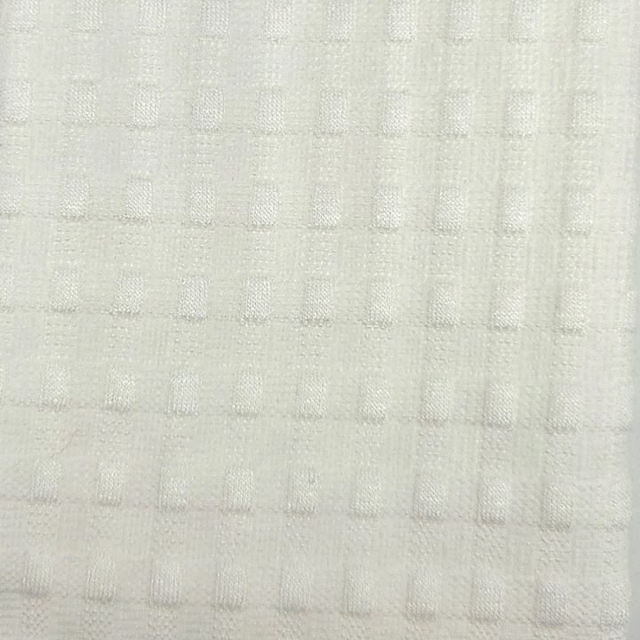 Трикотаж фактурный 50*45см цв.белый 27391 для кукол