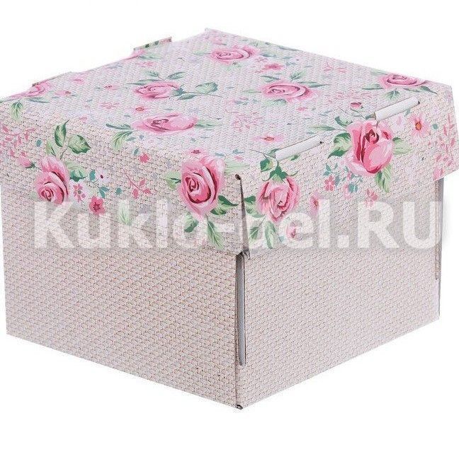 Коробка Нежность 15*15*12см 2870912 для кукол | 1